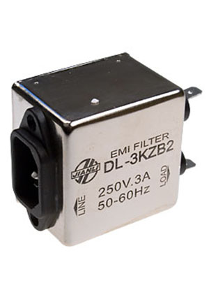 DL-3KZB2, сетевой фильтр  3А,250В
