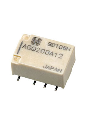 AGQ200A12ZJ, =IM06GR сигн.реле,2-Form-C,моностаб,12V/1A, SMD