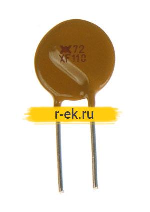 RXEF110, Предохранитель самовосстанавливающийся, PolySwitch