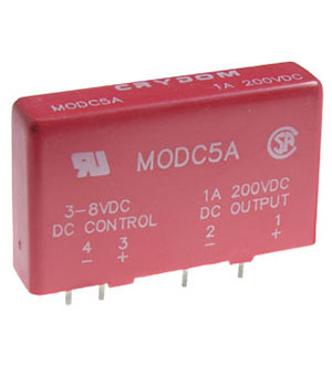 M-ODC5A, I/O модуль 3-6VDC 1A/200VDC