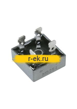 KBPC2504 (MB254), Диодный мост 25А 400В [KBPC]