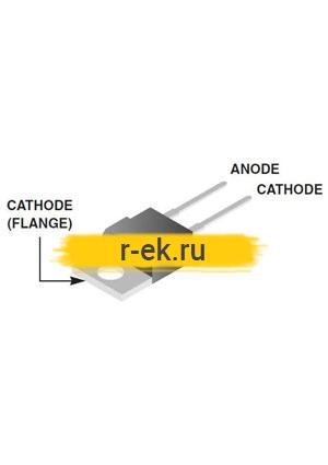 RHRP1560, Диод 15А 600В 35нс [TO-220AC]