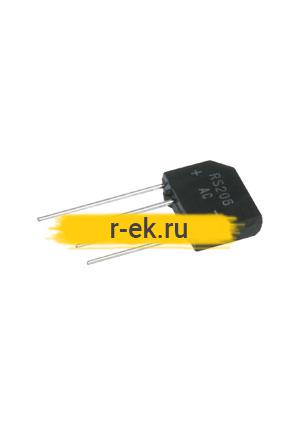 KBP208 (RS206), Диодный мост 2А 800В [KBP]