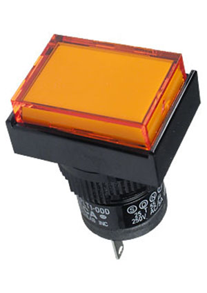 D16PLT1-000JO, индик.оранж. 12В/LED