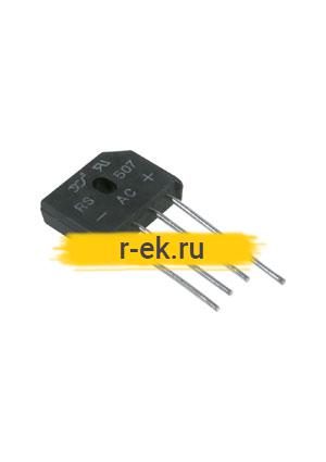 RS507, Диодный мост 5А 1000В [KBU]