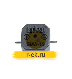 SMA-13LT-S, пьезоизлучатель с генератором.13мм SMD