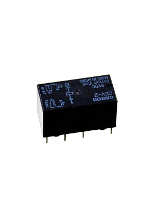 G5V25DC, RELAY, PCB, DPDT, 5VDC, 2A