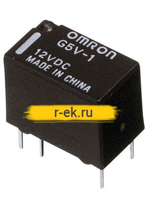 G5V1 12DC, Реле 12VDC 1 пер. 0,5A/125VAC