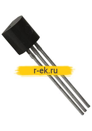 SS8050D (S8050), NPN биполярный транзистор, выходные каскады усилителей НЧ портативной аудиоаппаратуры, [TO-92]