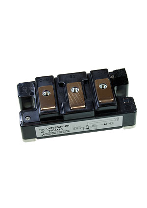 CM75E3U-12H, 3 IGBT  600 V  75A   3 -gen (U-series)