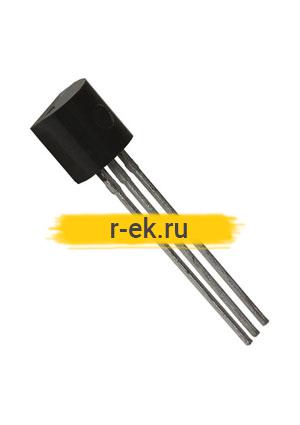 КТ315Г1, Транзистор NPN 35В 0.1А 0.15Вт 250Мгц TO92 (КТ-26)