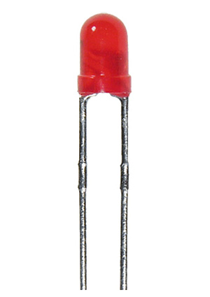 L-934SRD-J4, светодиод красный d=3мм 900мКд (аналог для L-934SRD-H)