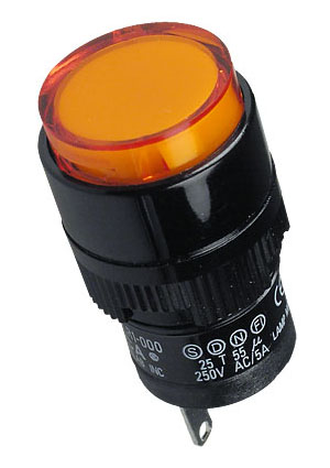 D16PLR1-000KO, индик.оранж. 24В/LED